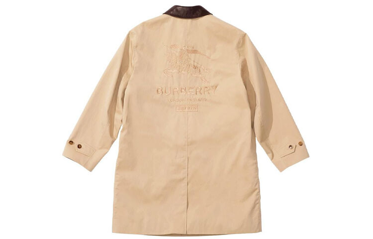 

Ко-брендовая коллекция тренчкот унисекс Supreme, розовый