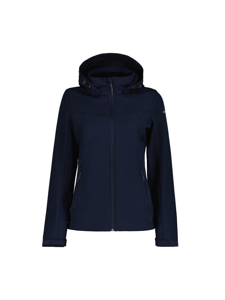 

Куртка софтшелл Icepeak Softshelljacke Brenham mit Kapuze, синий