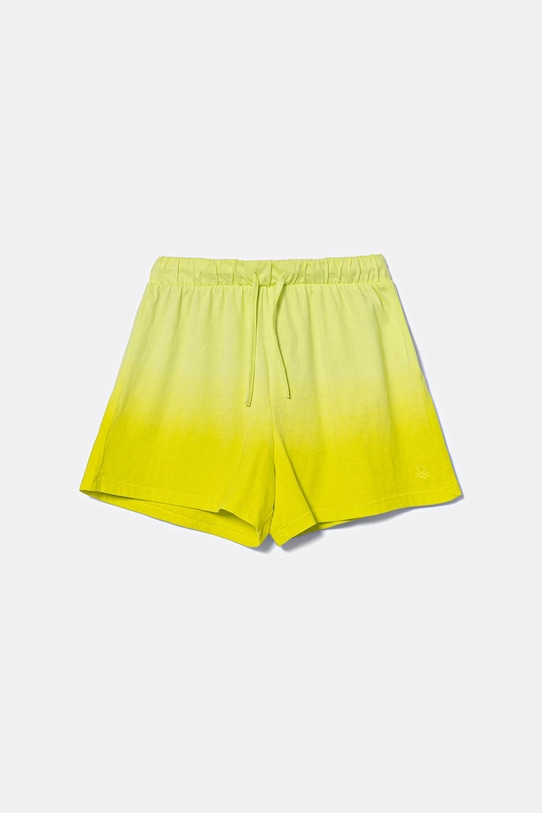 

Хлопковые детские шорты United Colors Of Benetton, зеленый