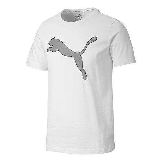 

Футболка performance cat training t-shirt 'white' Puma, белый