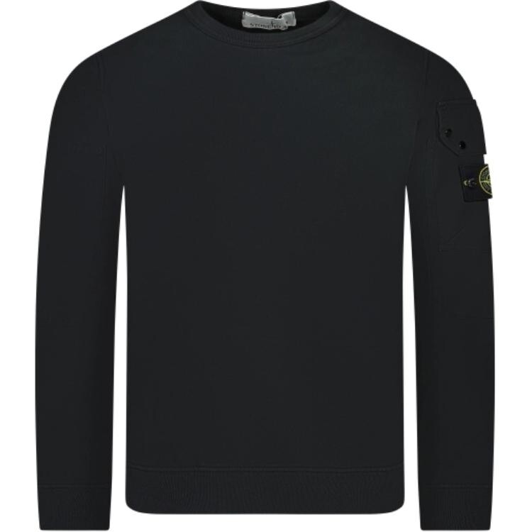 

Толстовка мужская черная Stone Island, черный