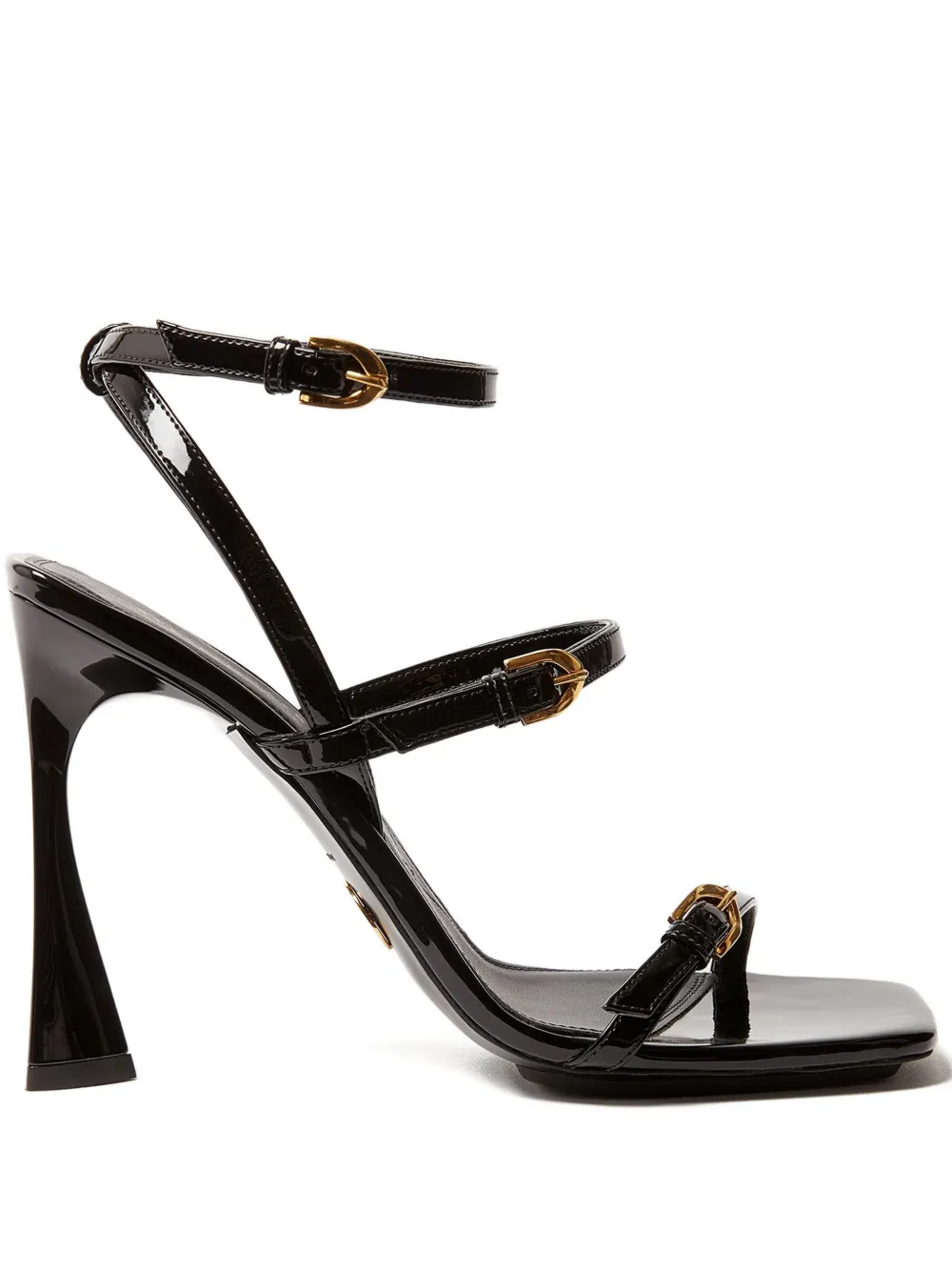 Лакированные босоножки Elsa 103 Stella Mccartney, черный