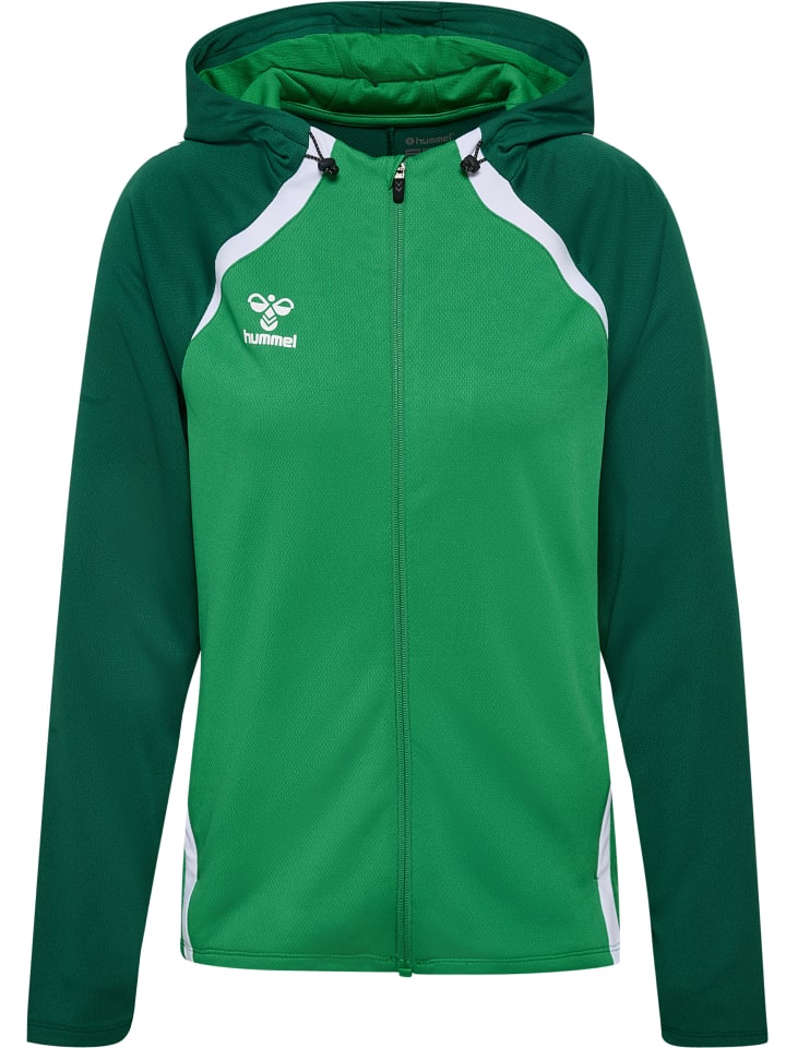 

Толстовка Hummel, цвет jelly bean/evergreen