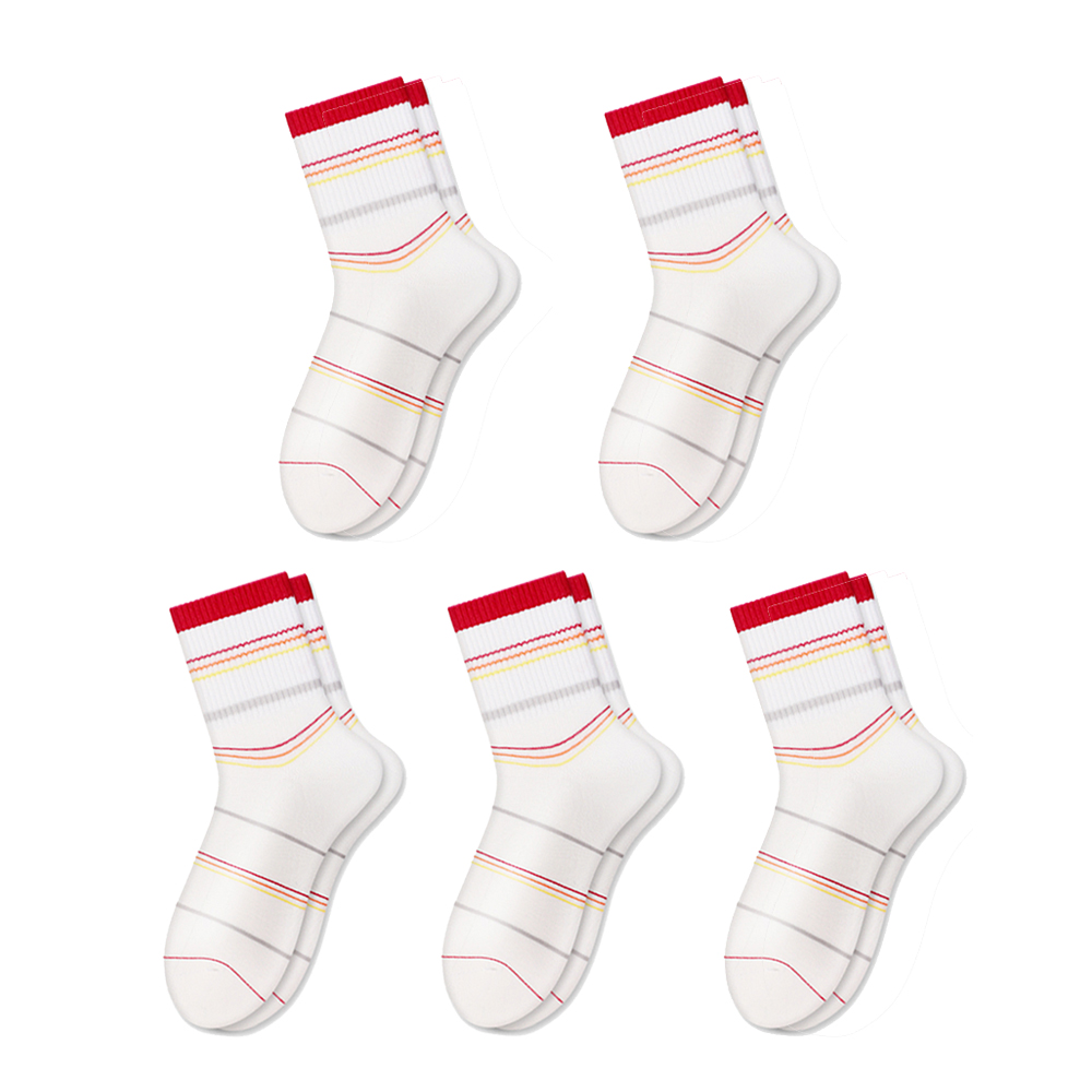 

Носки Warrior Mid-Calf Унисекс 5 пар Красный, Красный [5 пар]