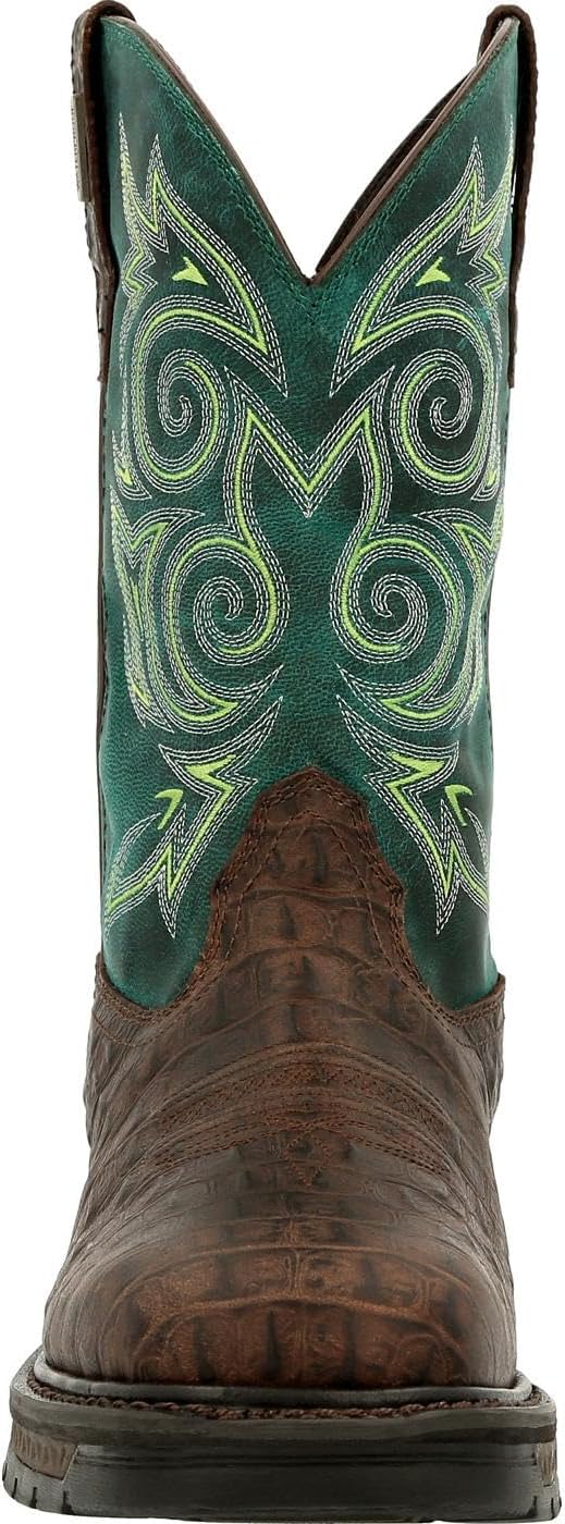Мужские ботинки Georgia Boot GB00436, зеленый/коричневый — фото 3