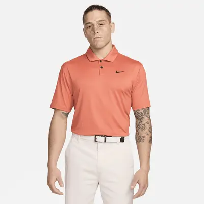 

Футболка Nike Dri-FIT Tour, цвет Madder Root/Black