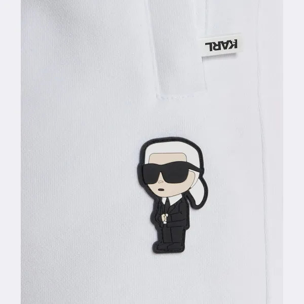 Спортивные шорты стандартного кроя Karl Lagerfeld, белый — фото 2