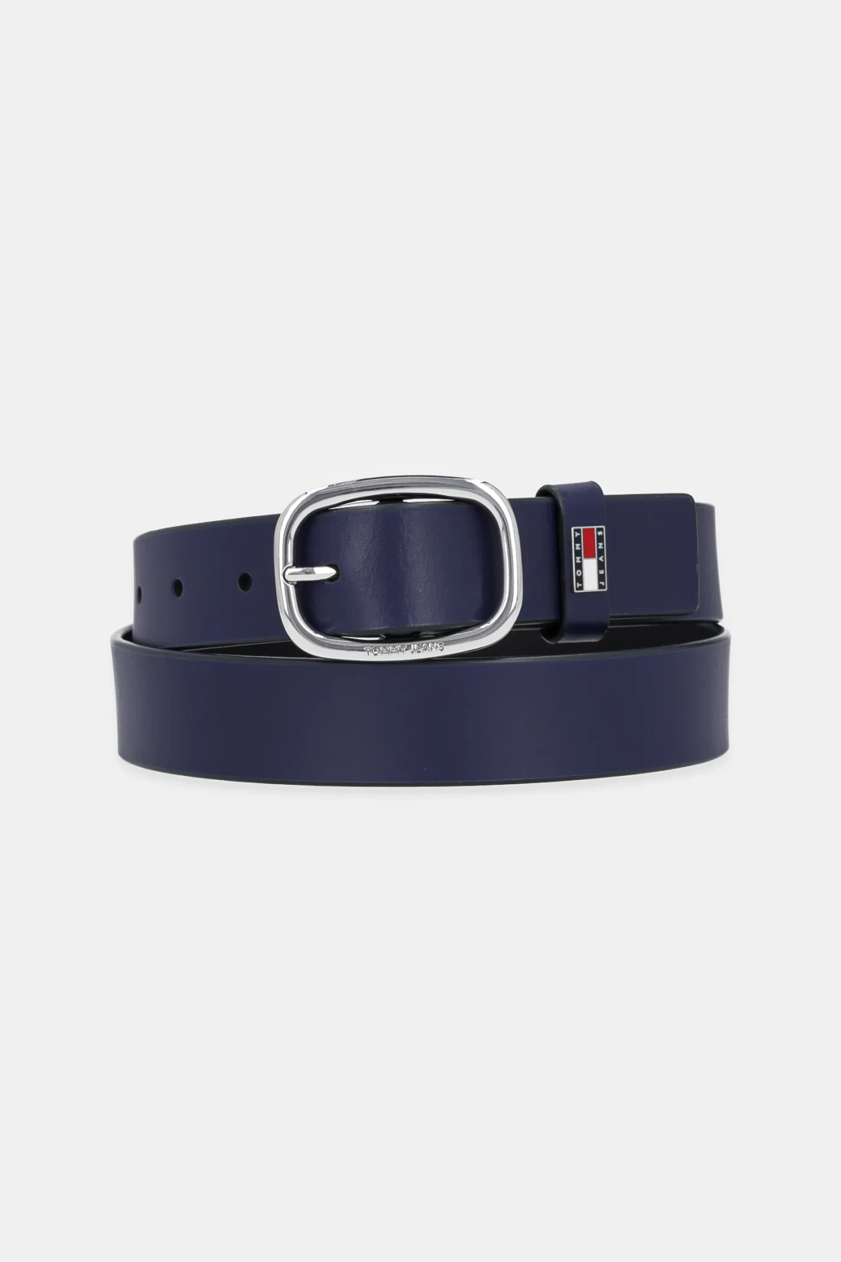

Кожаный ремень Tommy Jeans, темно-синий