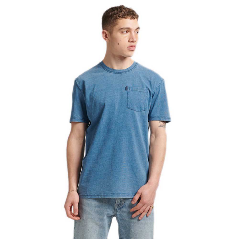 

Футболка Superdry Vintage Indigo T-shirt, синий