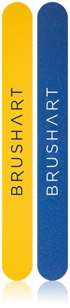 

Набор файлов BrushArt Accessories Nail file duo, Yellow/Blue 2 szt.