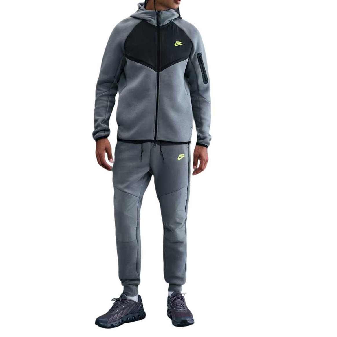 

Куртки мужские Cool Gray/Dark Smoke Gray/Volt Nike, темно-серый