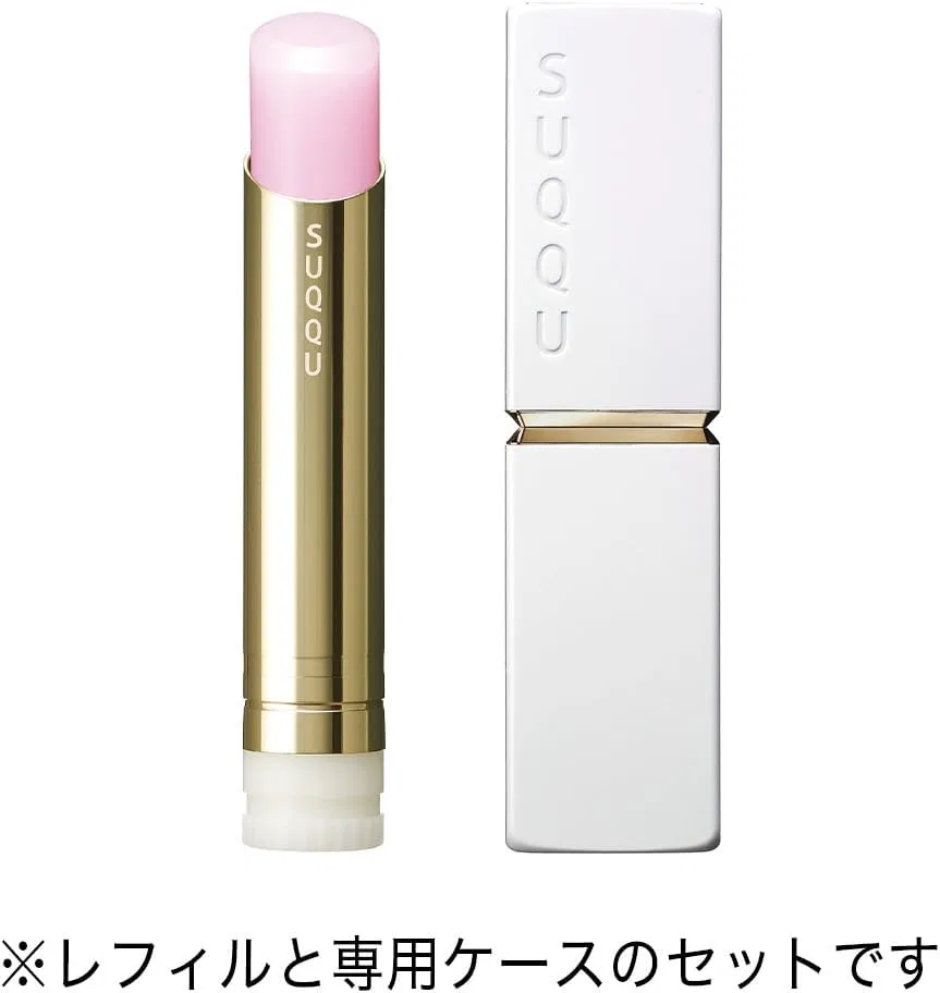 Помада бесцветная SUQQU Scotch Moisture Glaze Lipstick 00 Honey - SUMIREMITSU 3.7 г розовый — фото 4