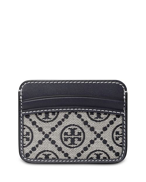 

Чехол для карточек с монограммой T Tory Burch, цвет Blue