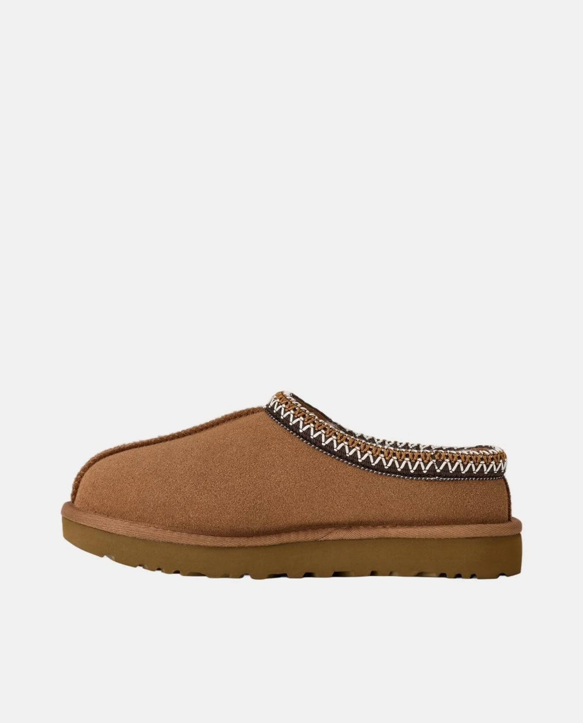 Женский сабо TASMAN II из кожи с меховой подкладкой Ugg, коричневый — фото 3