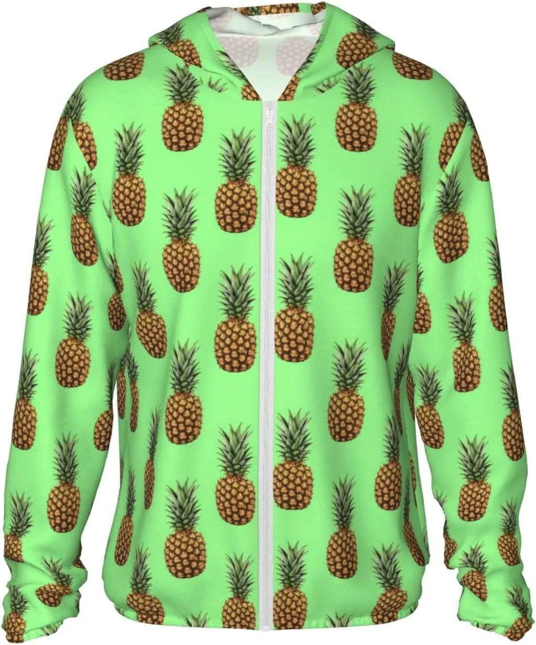 

Мужская легкая толстовка с капюшоном Supdreamc, UPF 50+, длинный рукав, молния