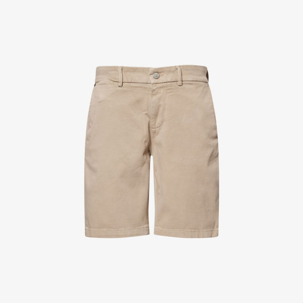 

Шорты Slimmy lux performance из стрейч-хлопка с фирменным патчем 7 For All Mankind, цвет sateen sunbuff