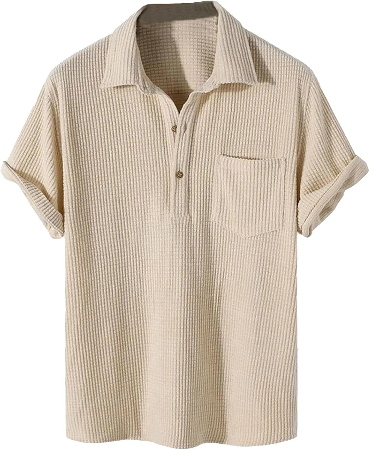 

Мужская поло с коротким рукавом и лацканом, Slim Fit, Wrinkle Free SWJGLITTR