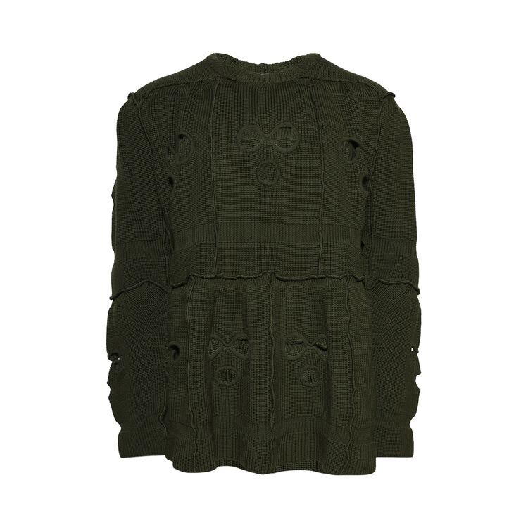 

Свитер Vetements Balaclava Sweater Khaki, желто-коричневый