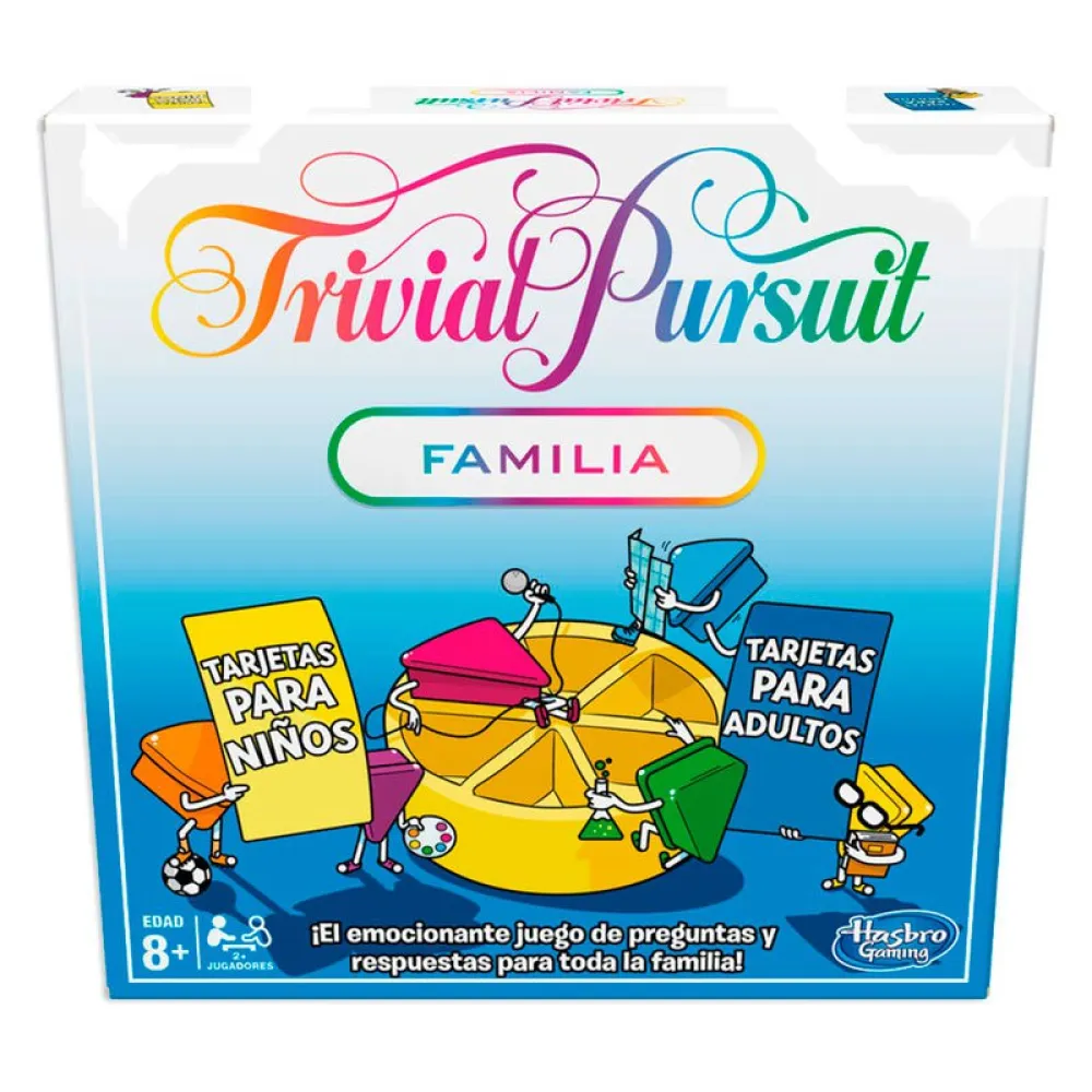 

Настольная игра Hasbro Trivial Pursuit для всей семьи (испанский вариант), мультиколор