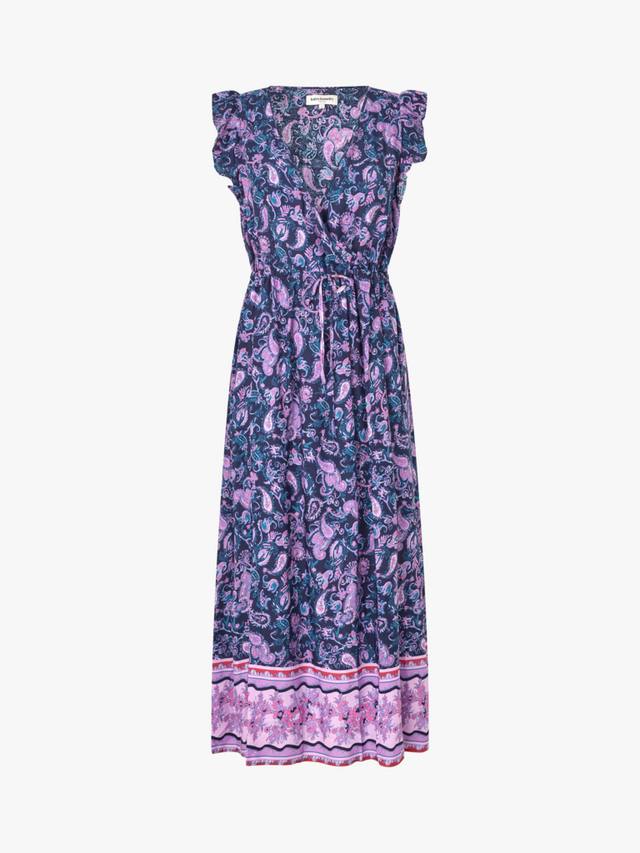 

Платье миди от samo paisley Lollys Laundry, цвет Purple/Multi