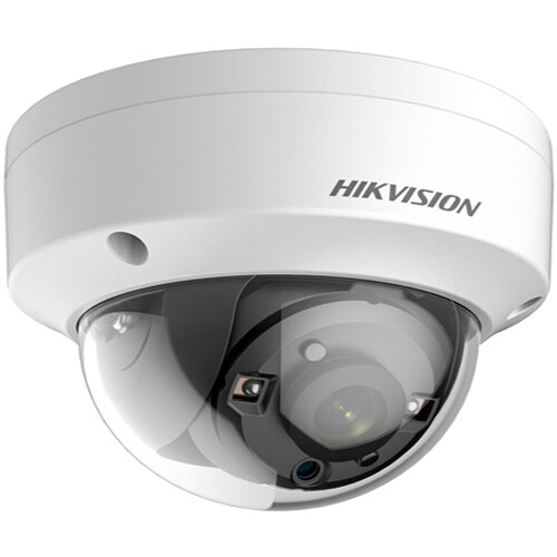 

Уличная купольная камера Hikvision TurboHD DS-2CE57U1T-VPITF 8 МП с ночным видением и объективом 2,8 мм