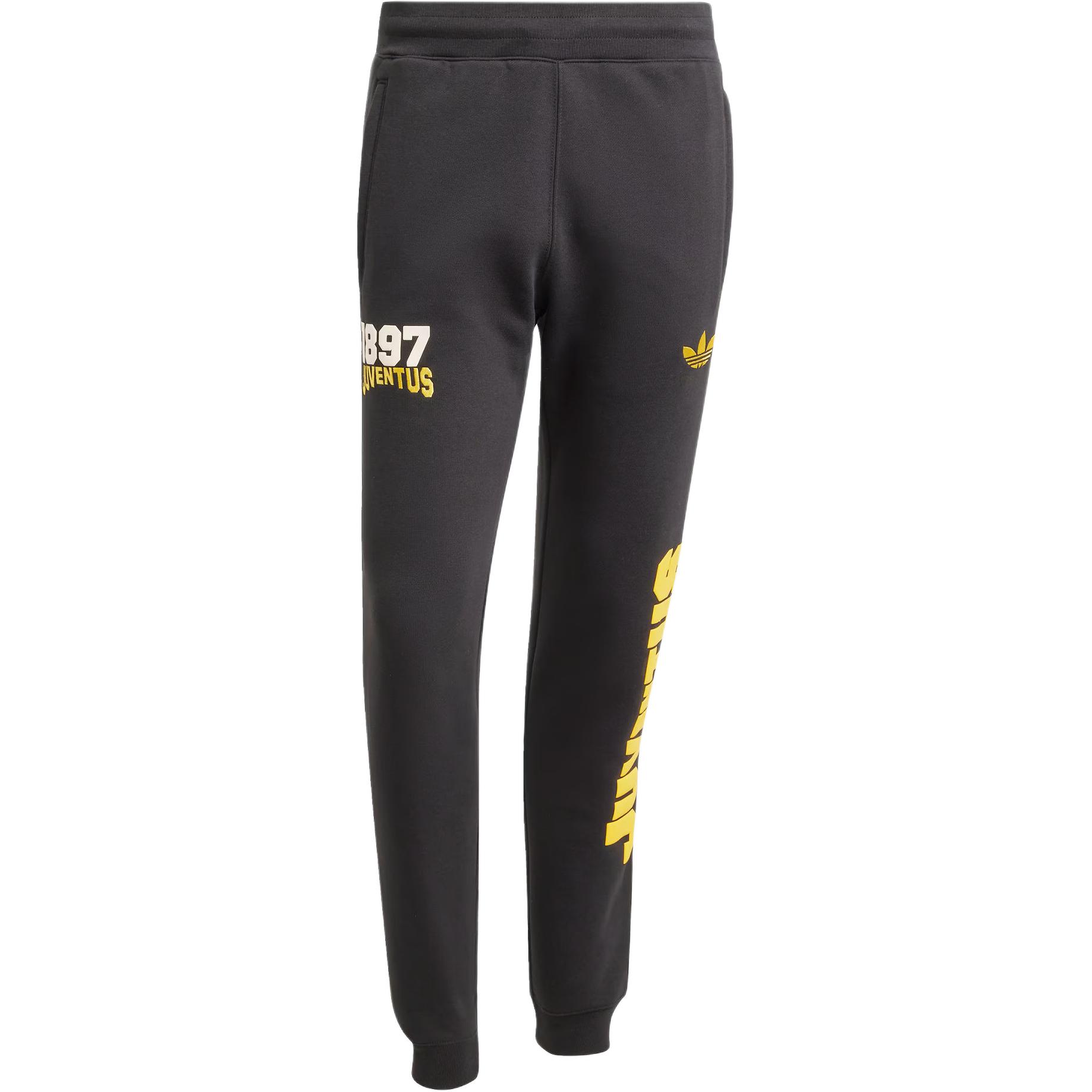 

Adidas Originals Спортивные штаны JuventusVRCT вязаные мужские black/bright gold