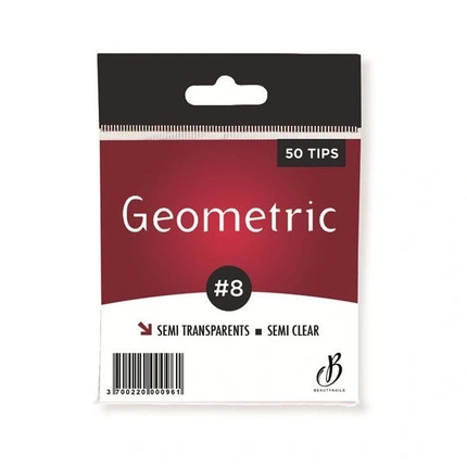 

Геометрические полупрозрачные насадки BNA N08 X50 Beautynails