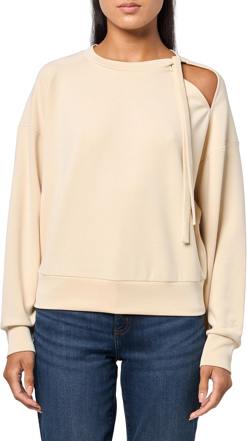 

Толстовка женская BOSS Soft Touch с бантом, Light Beige