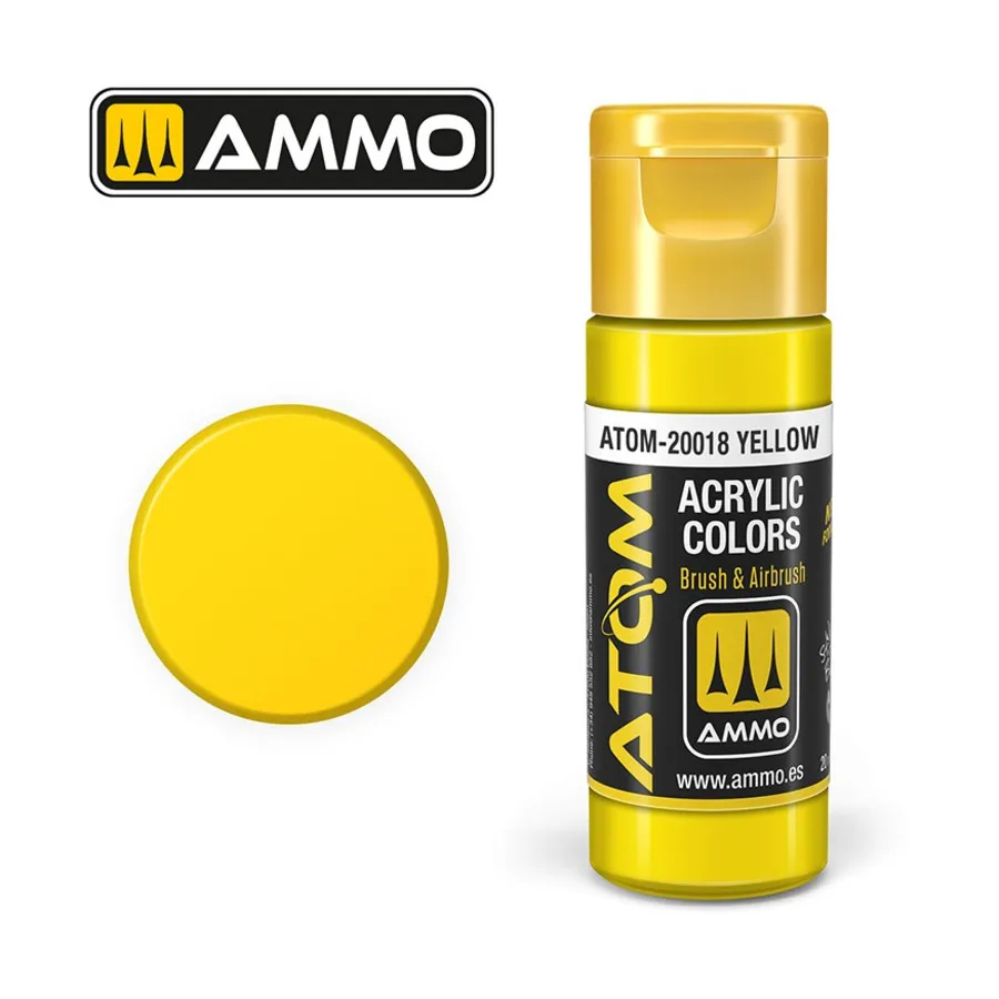

Желтый, ATOM Acrylic Paints