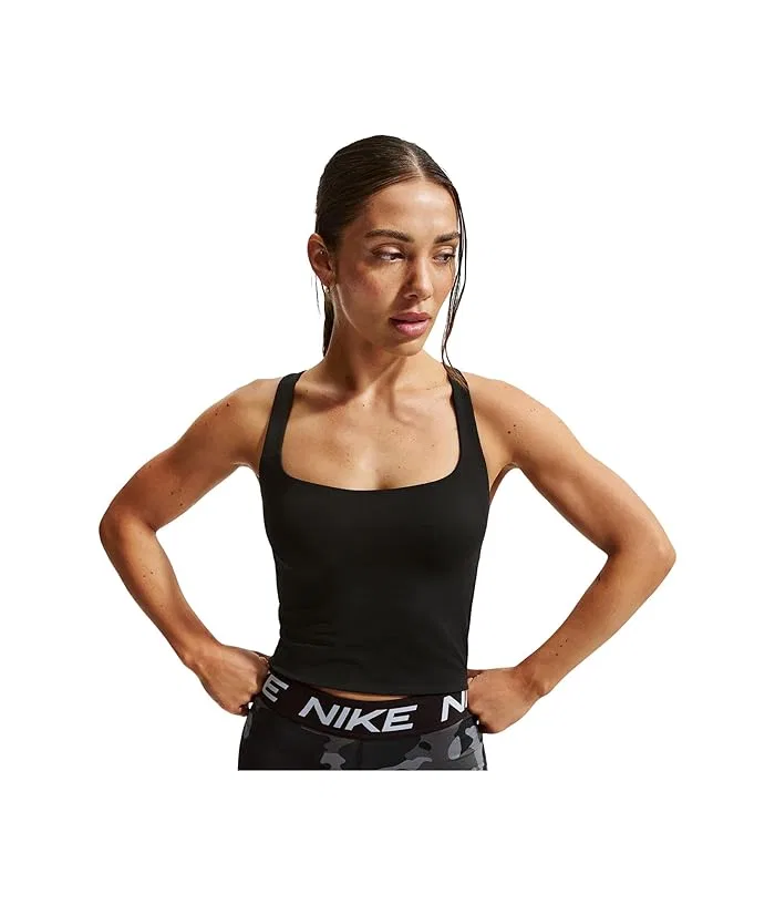 Спортивный топ Nike Zenvy Light Support, Black/Cool Grey