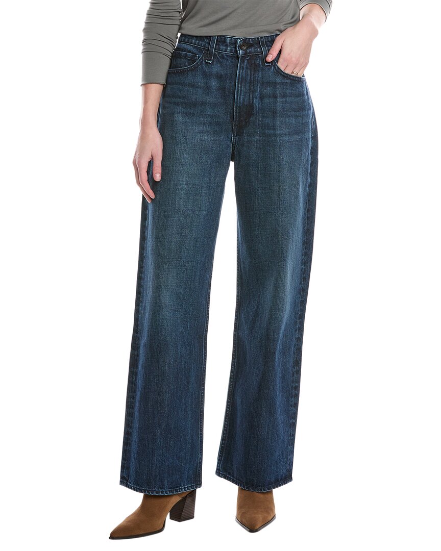 

Джинсы Lori Dark Wash средней посадки Wide Leg Jeans rag & bone, синий
