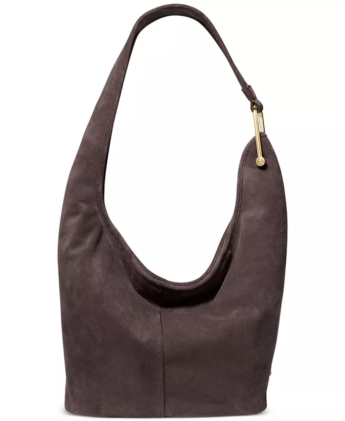

Сумка-хобо Sonny Suede Medium через плечо Michael Kors, коричневый