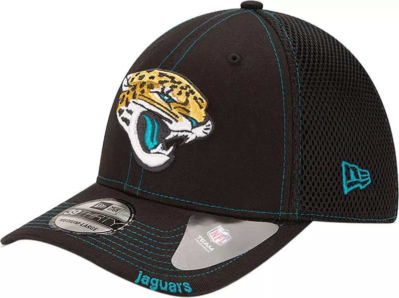 

Черная эластичная кепка New Era Adult Jacksonville Jaguars 39Thirty Neoflex