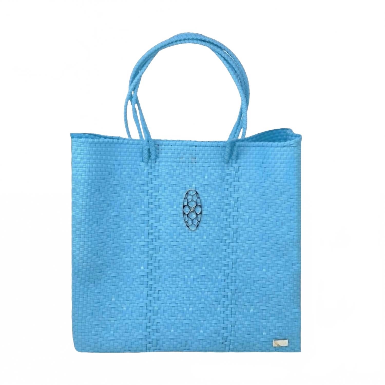 

Женская ручная работа сумка-тоут в морской синий Lola's Bag