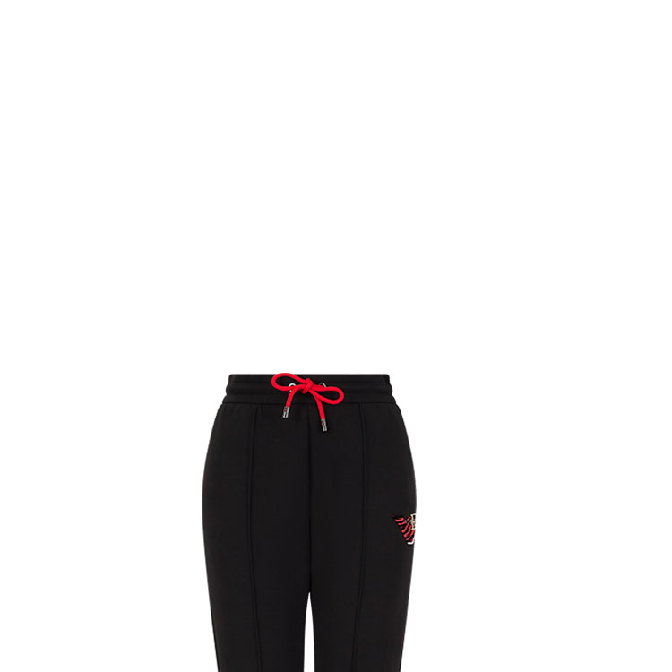 

EA SS22 Вязаные спортивные штаны Женские Черный EMPORIO ARMANI