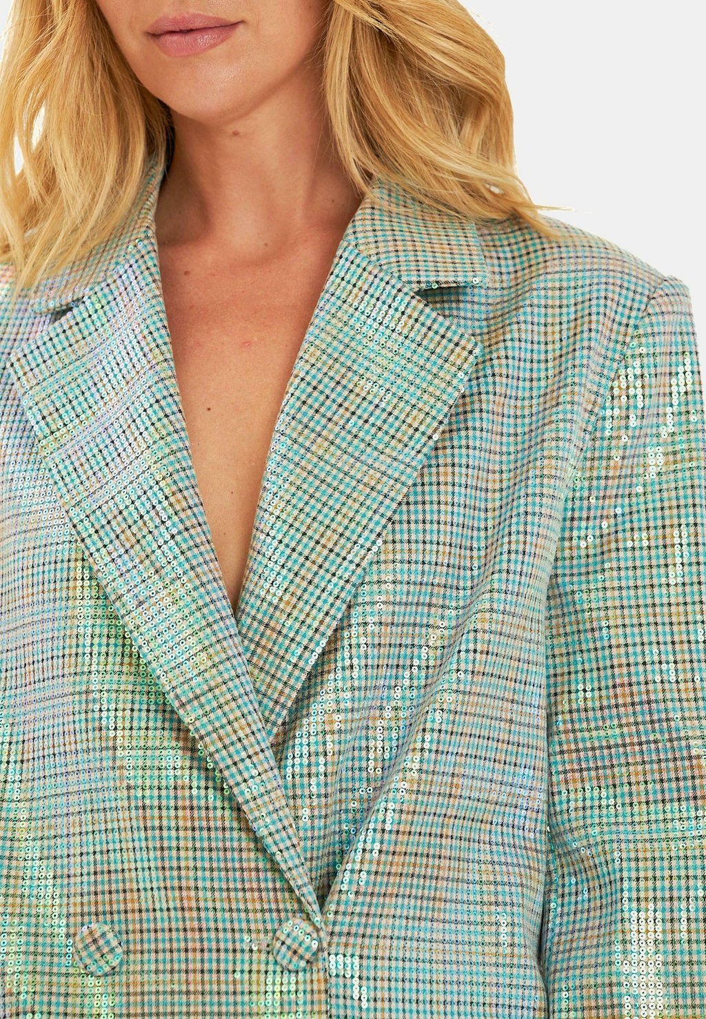 

Блейзер CHAQUETA CUBIERTA CON LENTEJUELAS Alma en Pena, зеленый