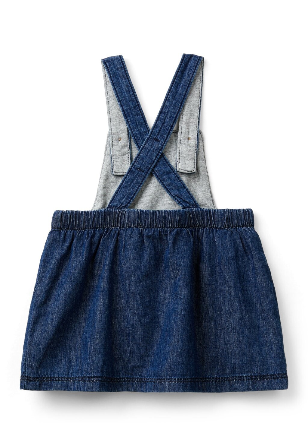 

Джинсовое платье OVERALLS United Colors of Benetton, синий