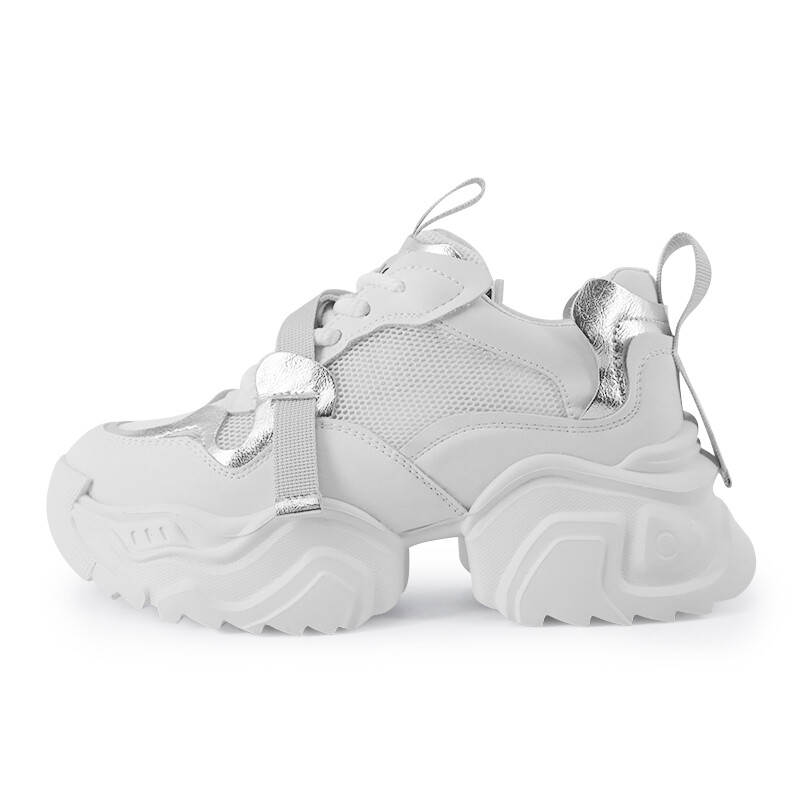 

Кроссовки TRANOI Chunky Sneakers Women's Low-top White, белый