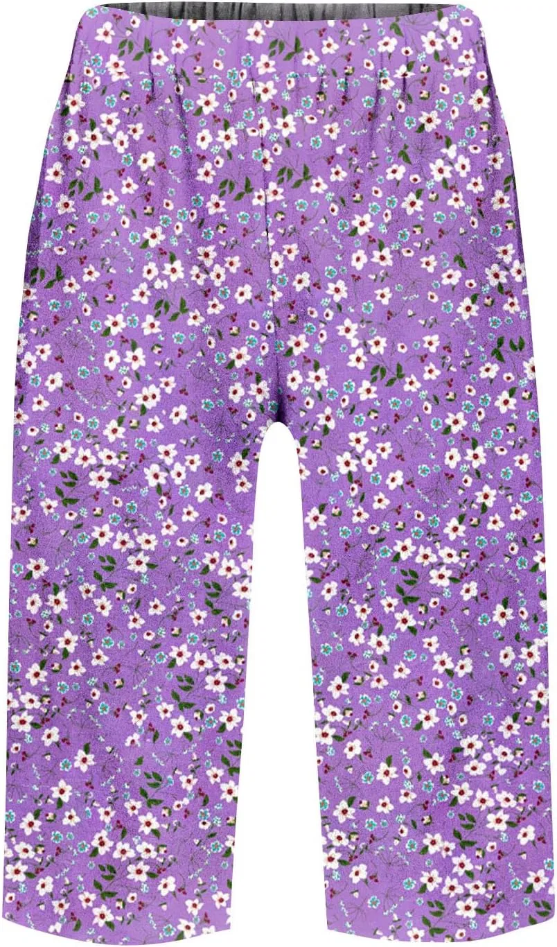 Бермуды женские, cotton linen, фиолетовые — фото 4