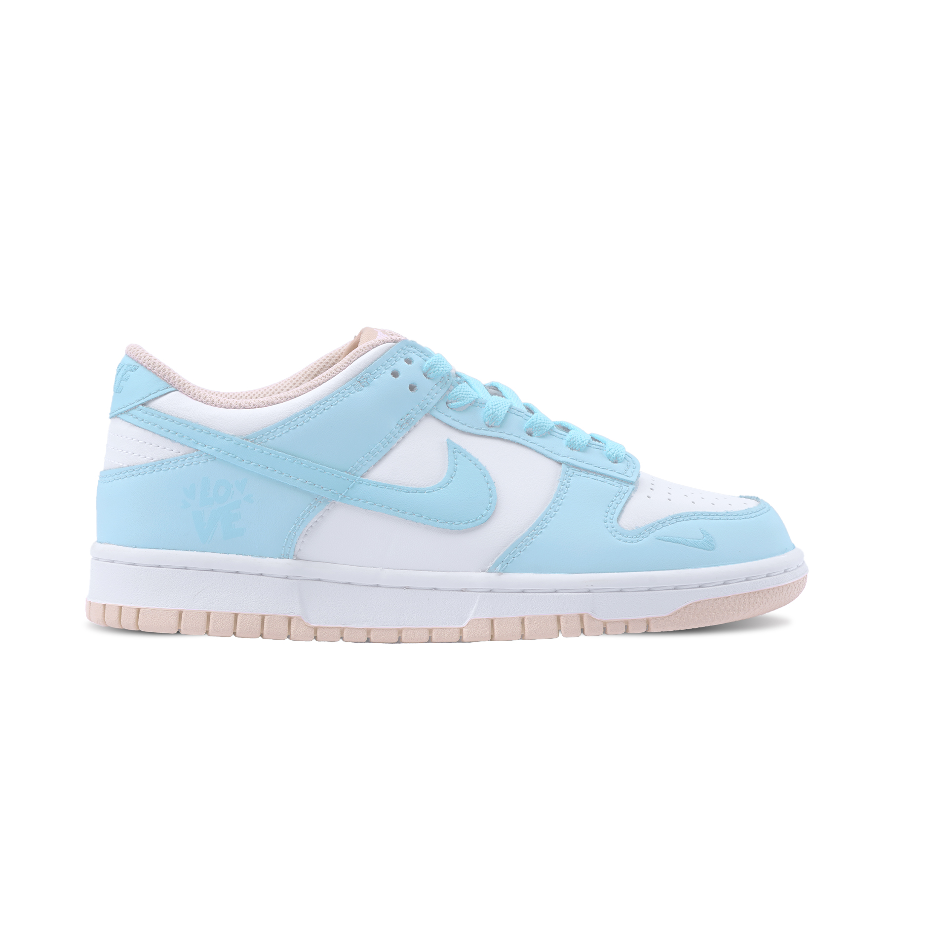 Nike Dunk Sweet Dream Blue Island устойчивые к истиранию низкие детские скейтбординг кроссовки blue pink для подростков — фото 4