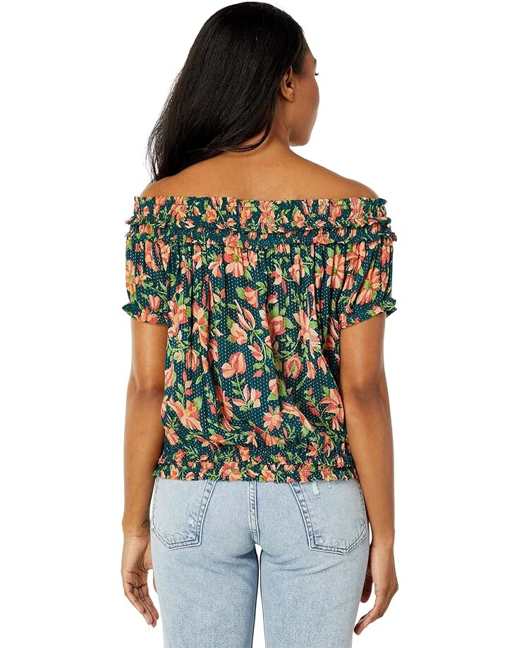 

Блуза Free People Suki Blouse, цвет Garden Combo