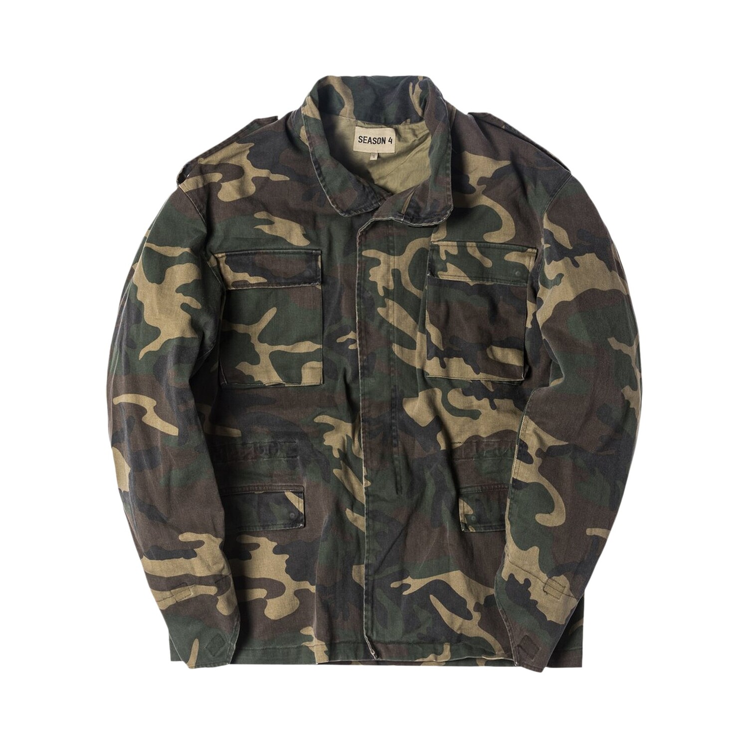 

Пальто оверсайз с камуфляжным принтом Yeezy Season 4, цвет Камуфляж, Серый, Пальто оверсайз с камуфляжным принтом Yeezy Season 4, цвет Камуфляж