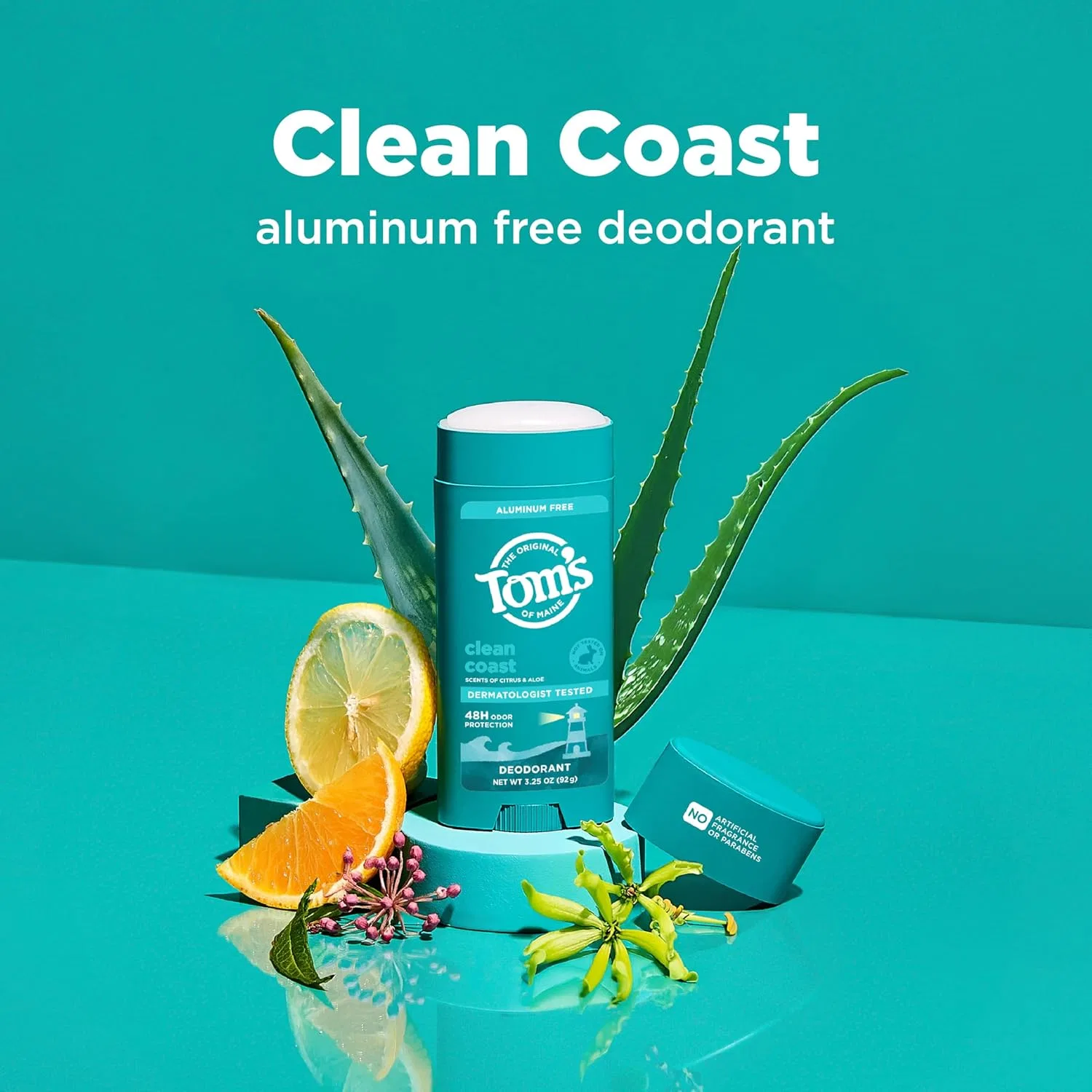 Натуральный дезодорант Tom's of Maine Clean Coast без алюминия Tom'S Of Maine — фото 2