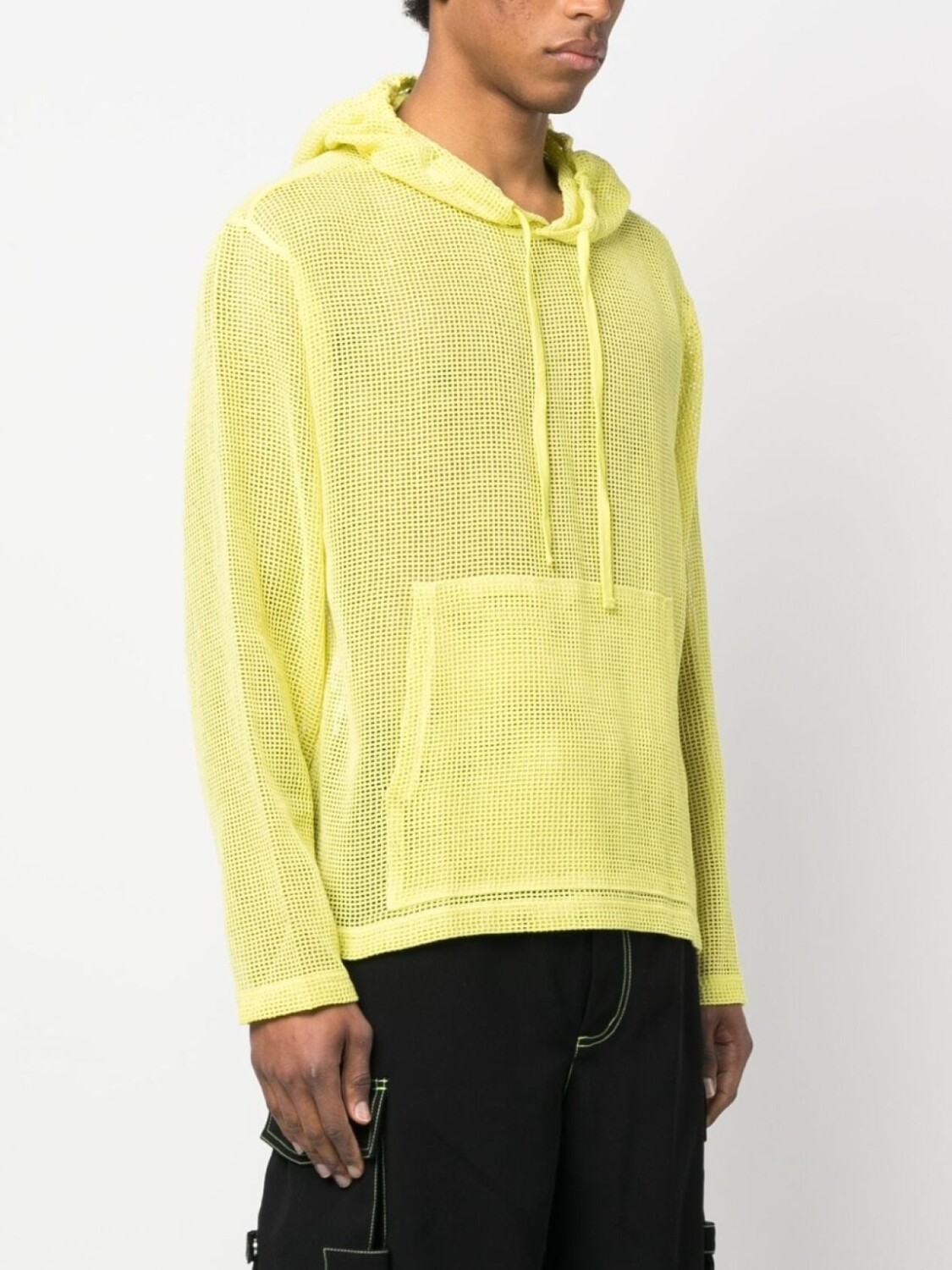 

Stüssy худи с перфорацией, желтый