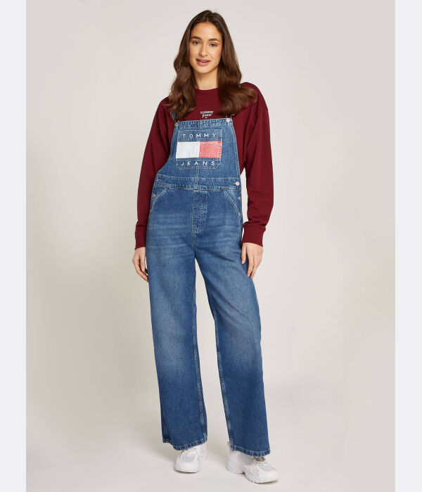 

Комбинезон женский Tommy Jeans джинсовый, синий