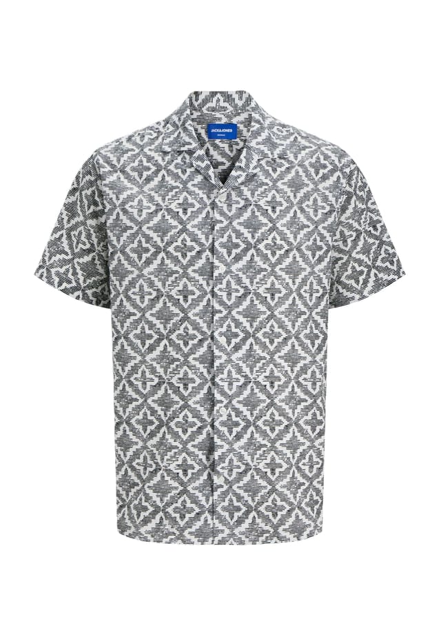 

Повседневная рубашка с коротким рукавом и воротником-лацканами Originals By Jack & Jones, цвет 177642 cloud danc