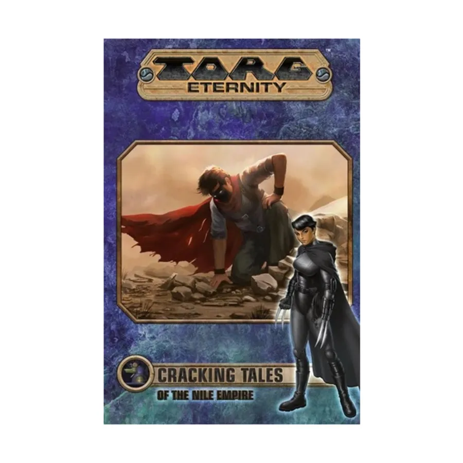 

Роман в мягкой обложке Cracking Tales of the Nile Empire, Torg Eternity