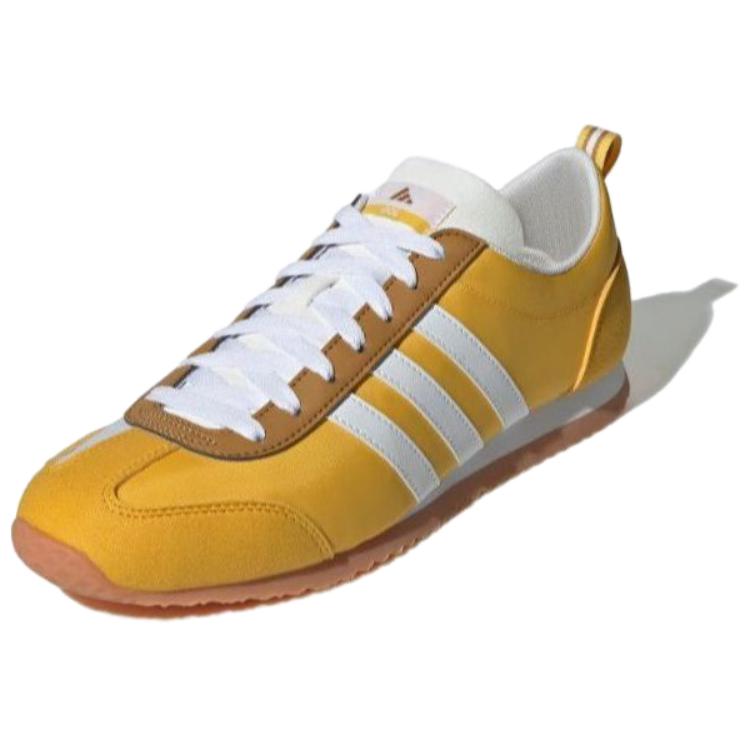 

Кроссовки adidas VS JOG 2.0 Yellow White, цвет White/Varsity Maize