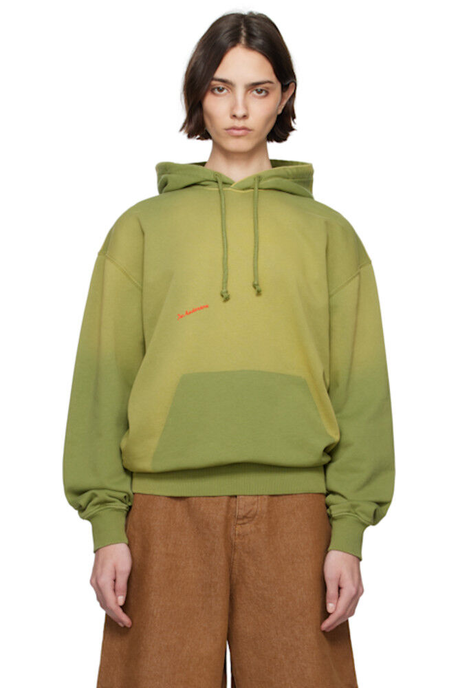 

Зеленая толстовка с логотипом JW Anderson