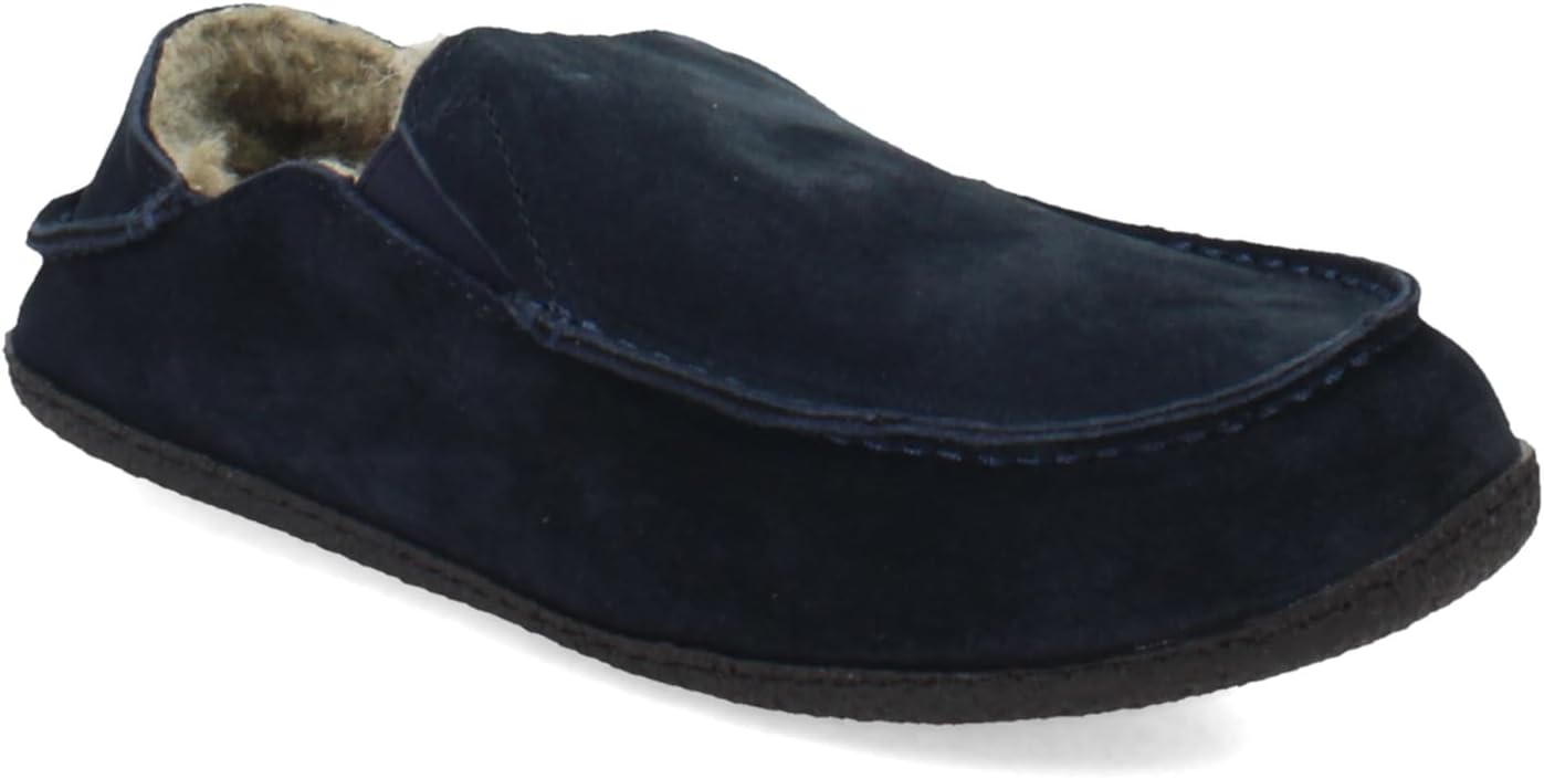 

Мужские замшевые тапочки Clarks, темно-синий